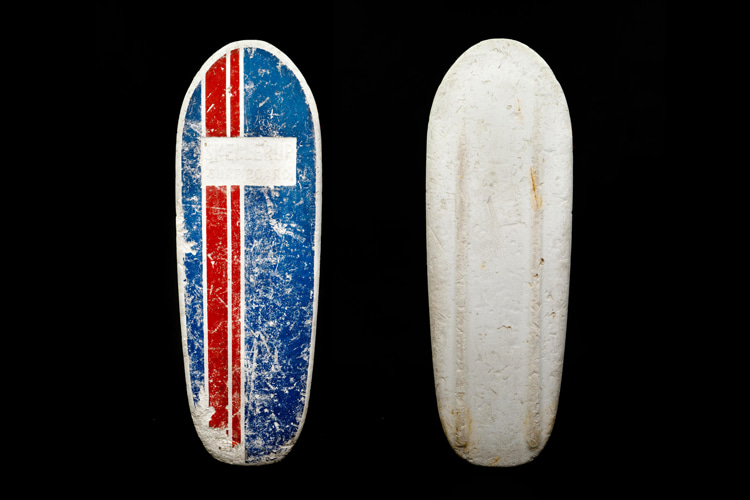 Coolite: the inexpensive, light, and fun polystyrene beaded foam surfboard of the 1970s