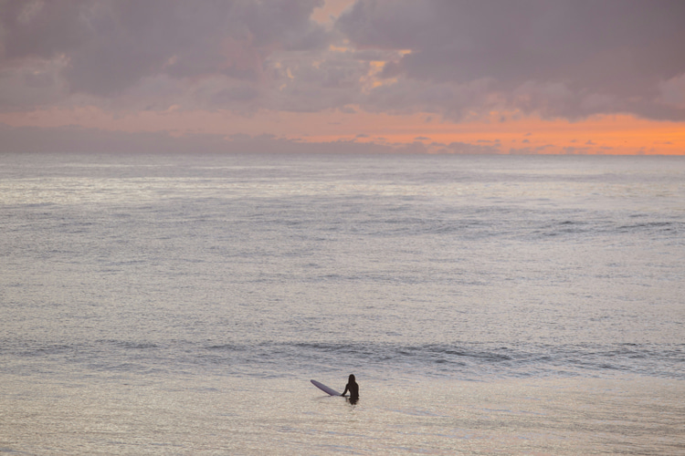 The surfer’s feeling of missing a perfect wave