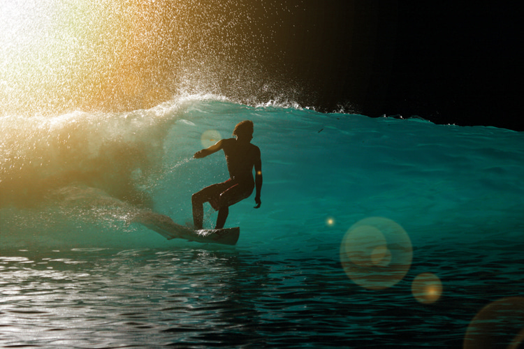 WavePrizm: making bigger artificial waves with less energy