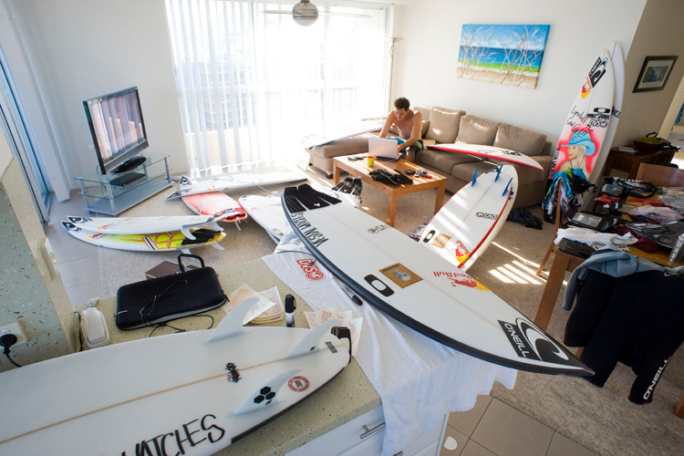 Keepers of the Quiver: the sentimental weight of a surfboard