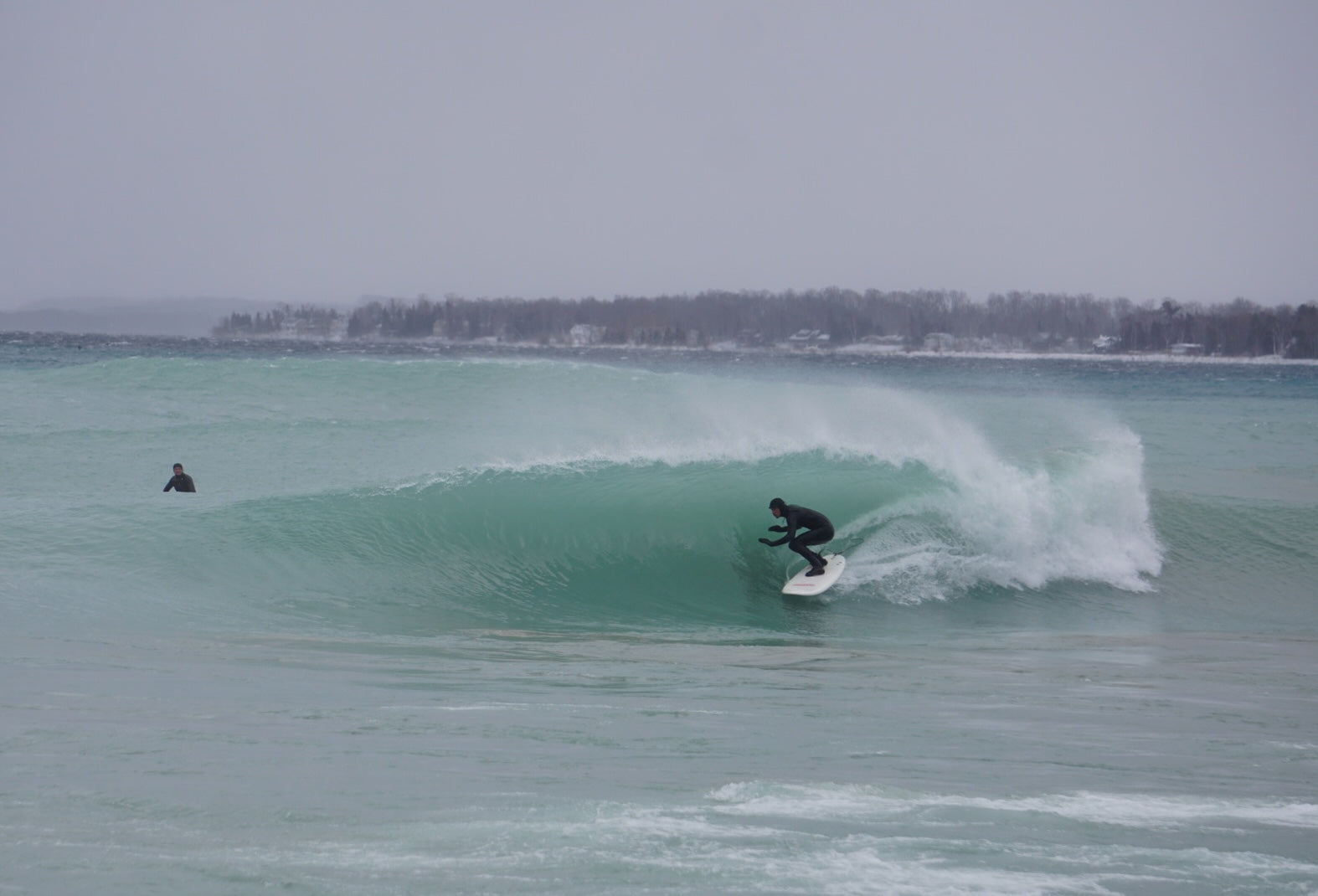BEN GRAVY AND SHEA PORTER SHRED THE GREAT LAKES IN A BLIZZARD!