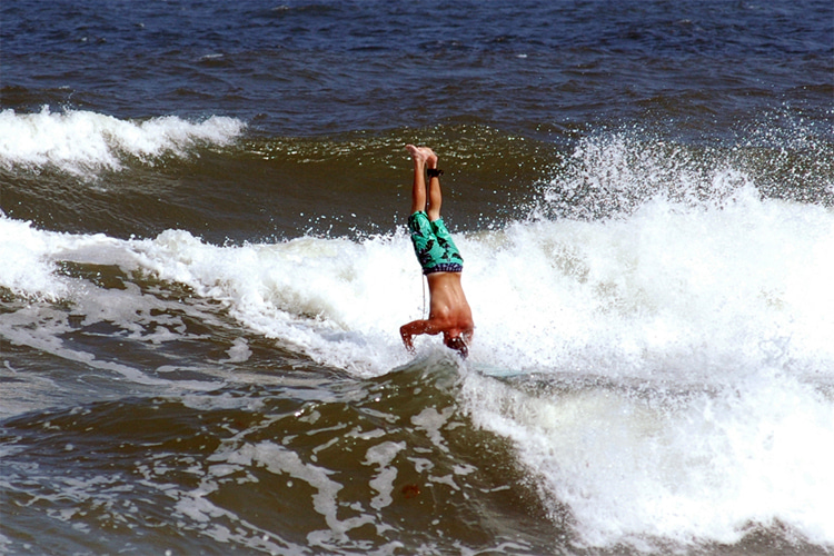 The story of Richard Kalolo’okalani Keaulana and his unique Buffalo Big Board Surfing Classic